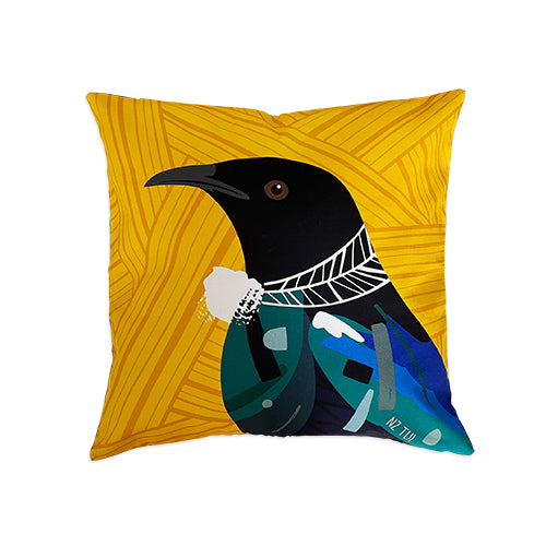 Cushion Cover - Bold & Bright Tui