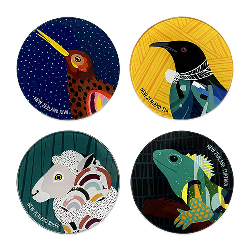 NZ Wildlife Coaster Set
