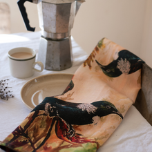 Load image into Gallery viewer, Ali Davies Tea Towel - Tūī - Parson Bird
