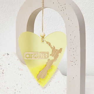 Hanging Ornament - Aroha NZ - several colours
