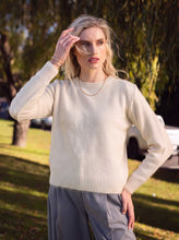 Load image into Gallery viewer, Moss Stitch Plated Jumper
