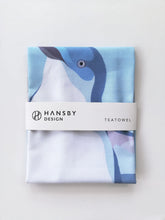 Load image into Gallery viewer, Hansby Design - Blue Penguin Teatowel
