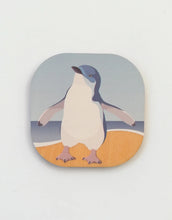 Load image into Gallery viewer, Soft Square NZ fauna Wood Coasters
