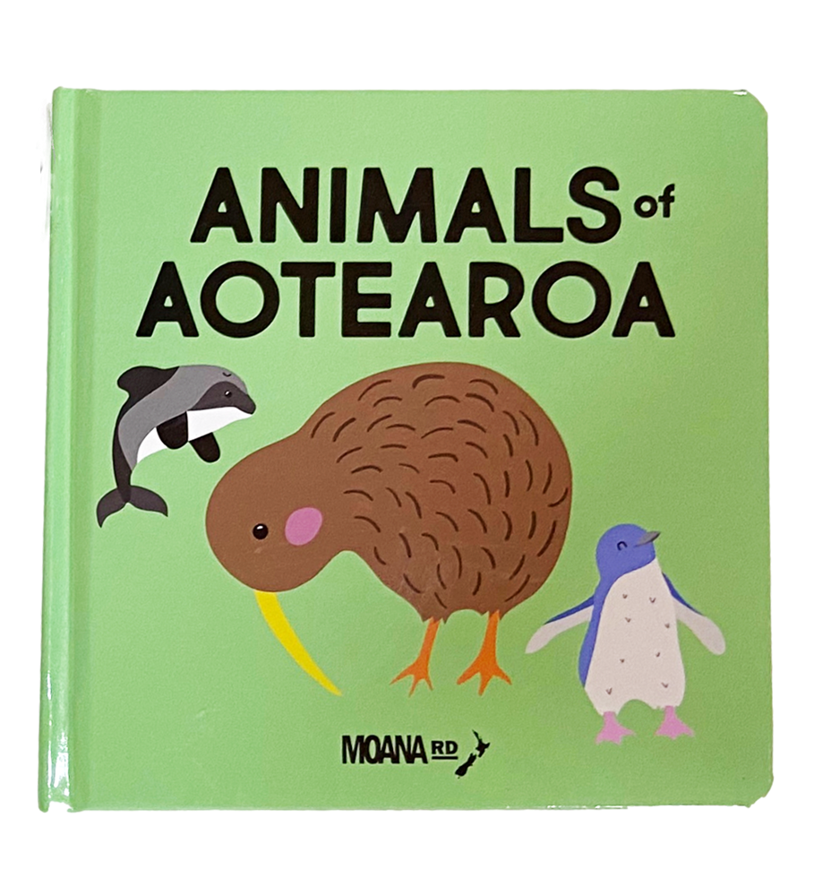 Animals of Aotearoa board book.
