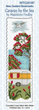 Load image into Gallery viewer, Cross Stitch Bookmark Kits -  Caravans &amp; Camping - 6 styles
