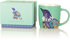 Ceramic Designer Birds Mugs - Matte Finish