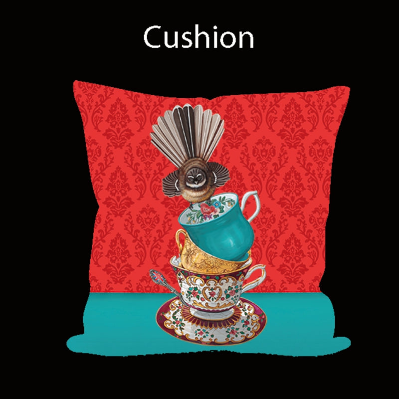 Cushion Cover - Fantail 3 cups - Angie Dennis