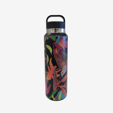 Load image into Gallery viewer, Stainless Steel Drink Bottle - Fruit Doves &amp; Flora - Flox
