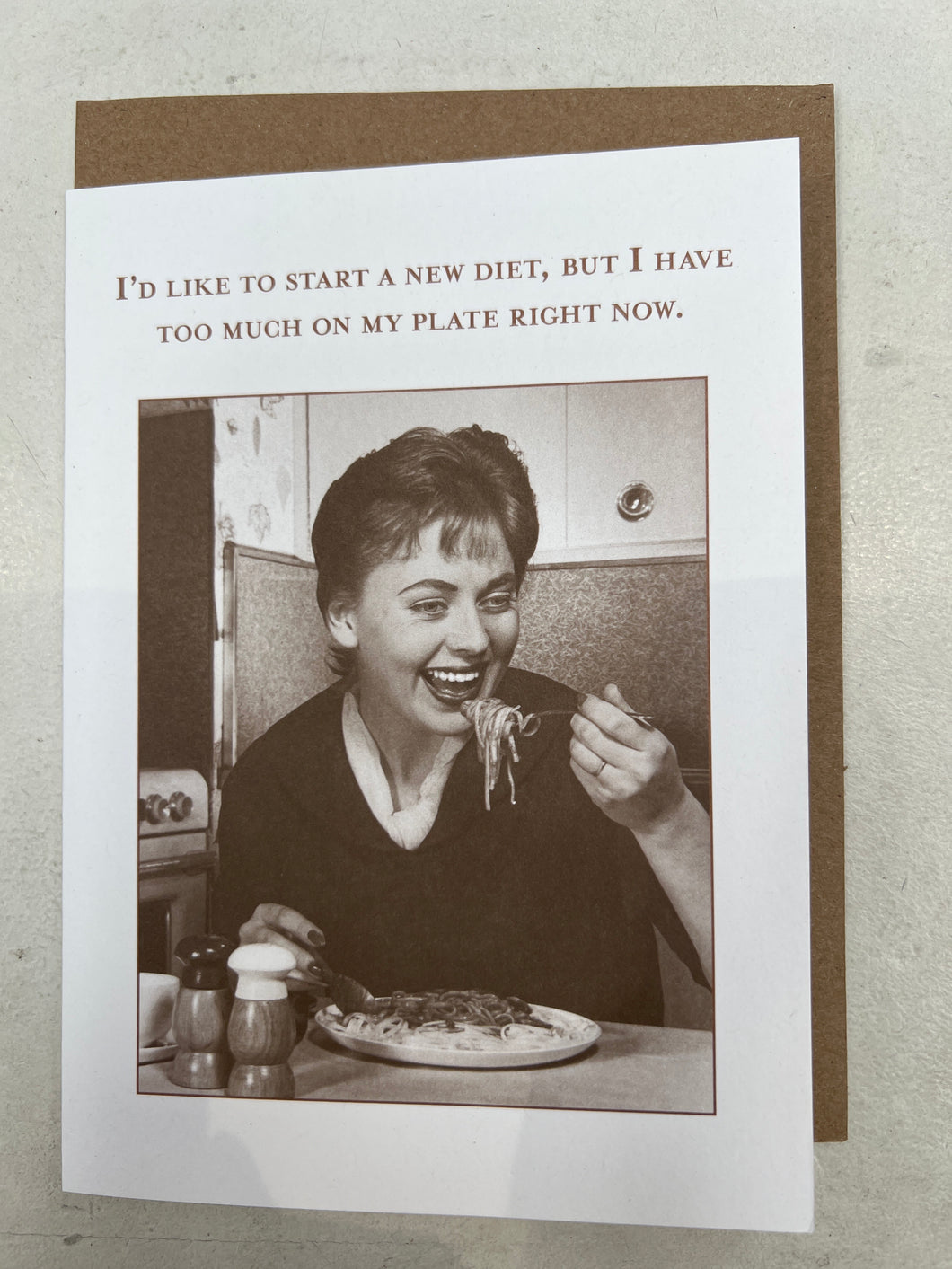 I'd Like to Start A New Diet Card