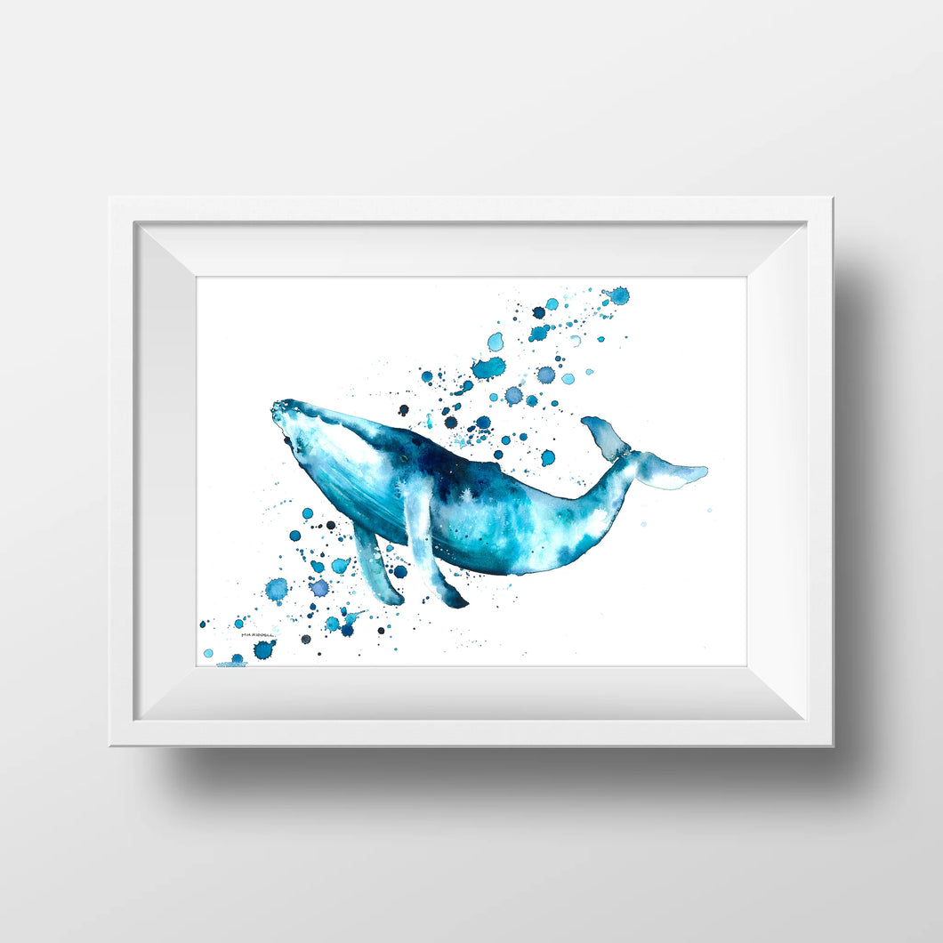 New Zealand Watercolours - Fauna & Flora collection (A4 size, no frame)