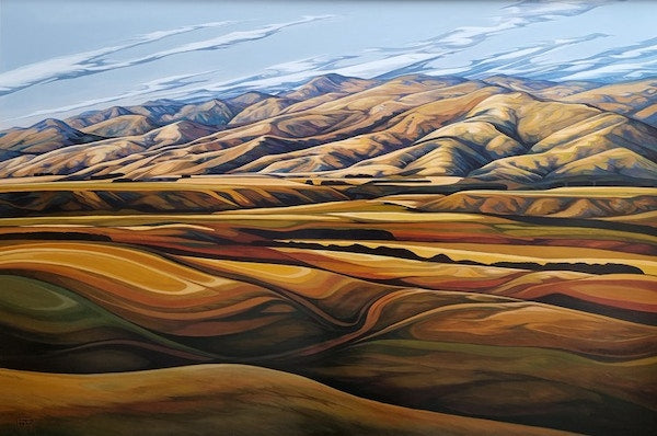 Maria Kemp - Ranges near Wanaka - Art Print