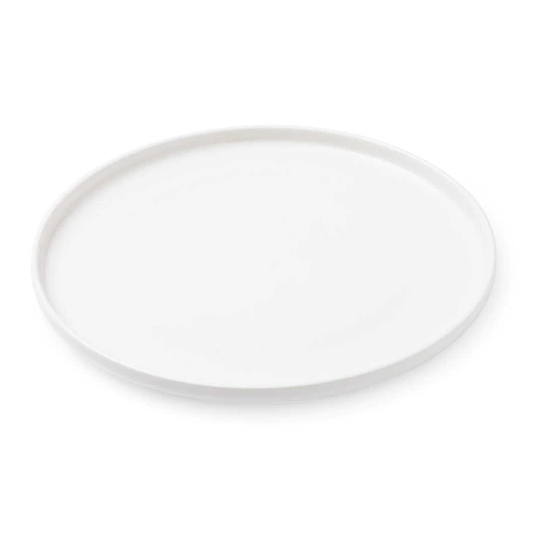 White Plate Round 25cm - Living Light
