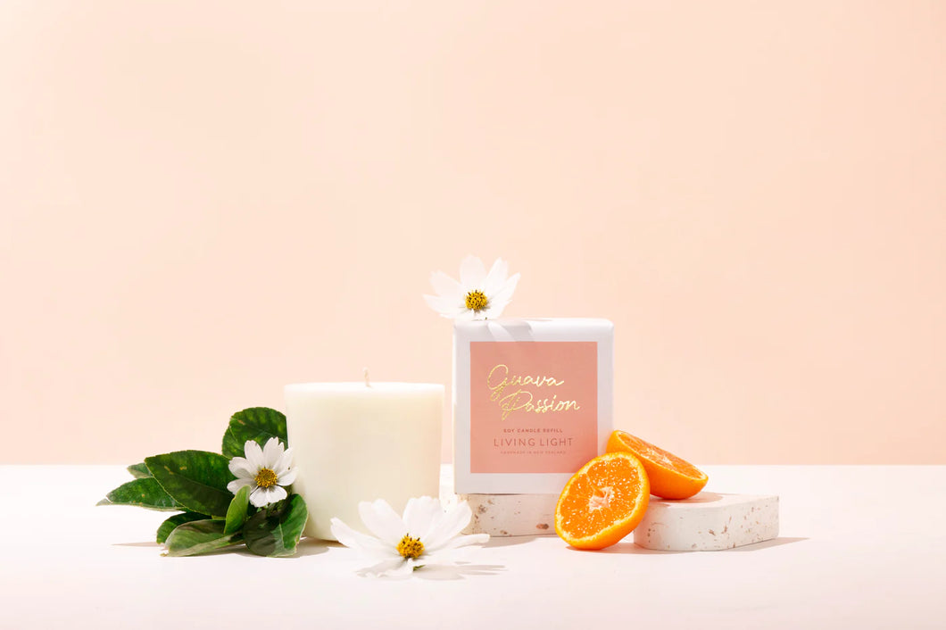 Soy Candle - Guava Passion - Living Light