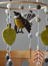 Load image into Gallery viewer, Tik Tak Design Piwakawaka Native Bird Mobile
