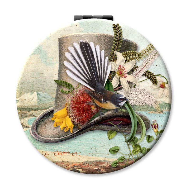 Wolfkamp & Stone - The Jaunty Aristocrat - Cosmetic Mirror