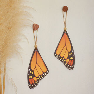 Crystal Ashley Hanging Monarch Wing Set - SALE