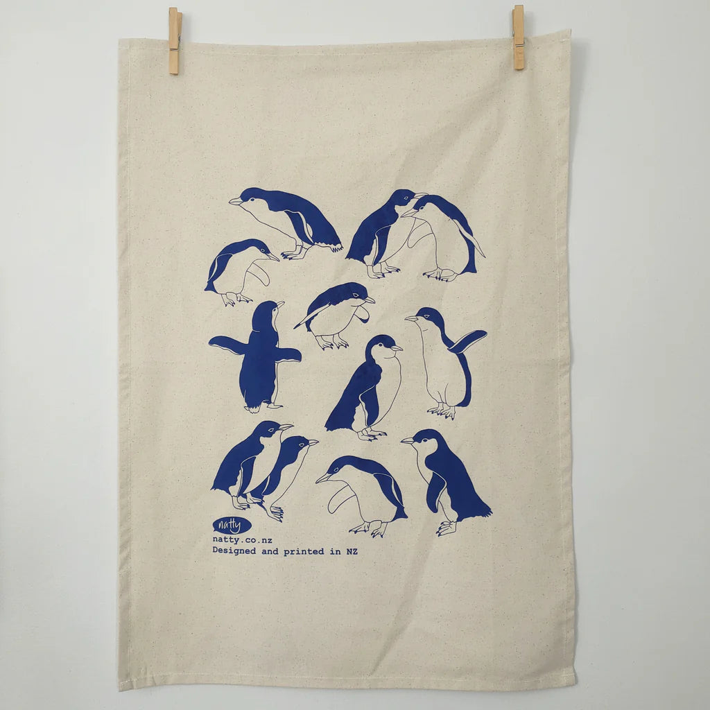 Korora Little Penguin Tea Towel