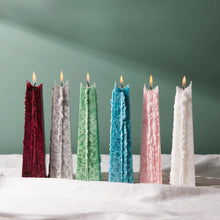 Load image into Gallery viewer, Icicle Candle - Festive Pine by Living Light
