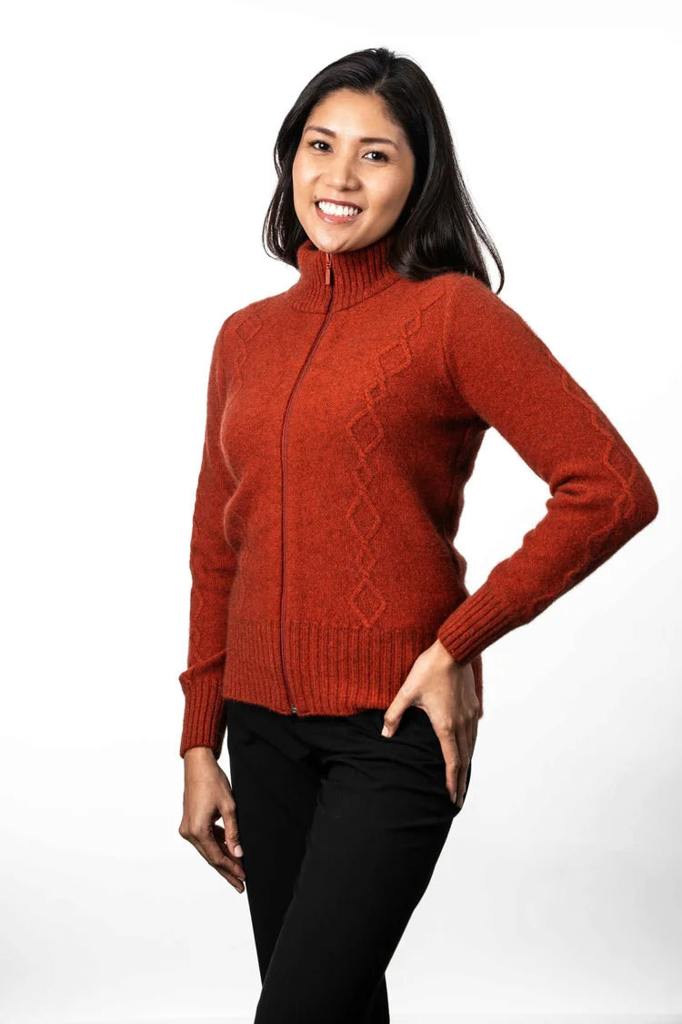 Cable Detail Jacket