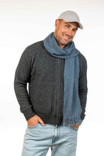 Load image into Gallery viewer, Plain Merino Possum Scarf with Fringe by Koru Knitwear - available in several colours
