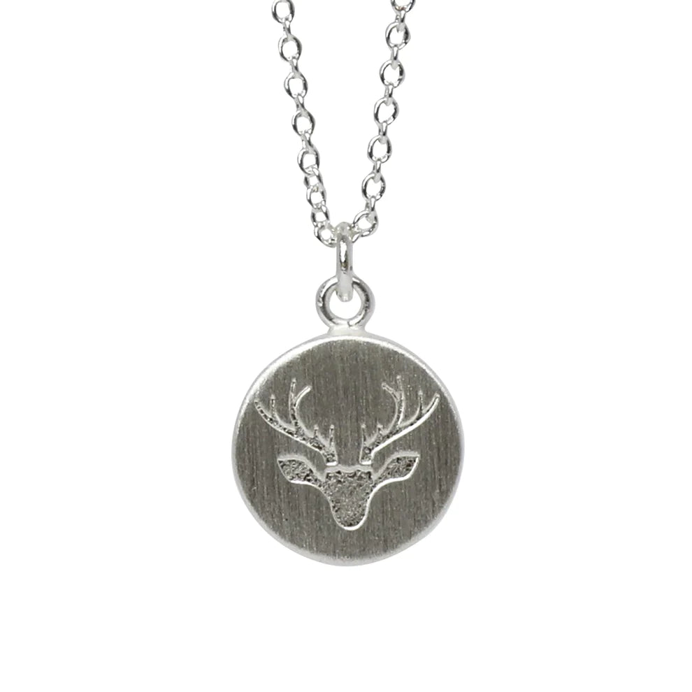 Untamed Antlers Silver Necklace - Keke Silver