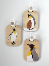 Load image into Gallery viewer, Blue Penguin Luggage Tag - Hansby Design
