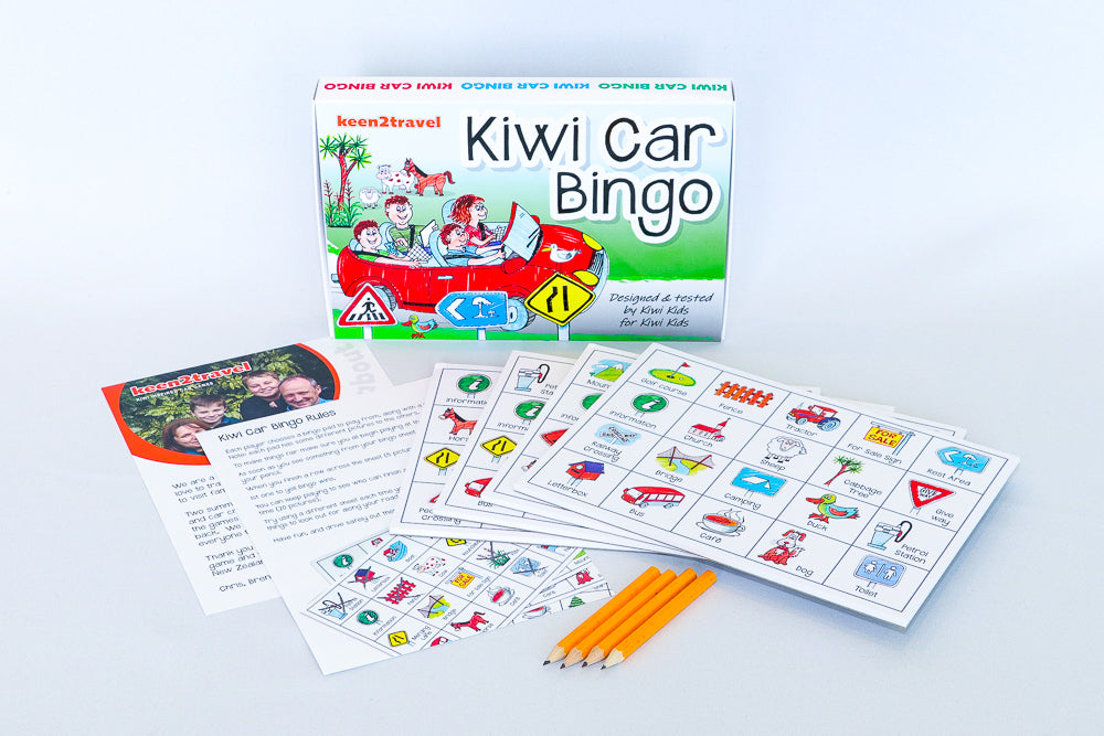 Kiwi Car Bingo - Game