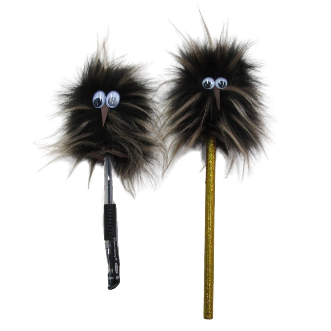 Faux Fur Kiwi Pen