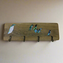 Load image into Gallery viewer, Recycled wood Keyholder

