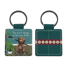 Load image into Gallery viewer, The Little Dog Laughed Keyring

