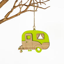 Load image into Gallery viewer, Hanging Ornament - Caravan - Available in 6 Colours
