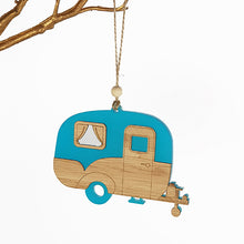 Load image into Gallery viewer, Hanging Ornament - Caravan - Available in 6 Colours

