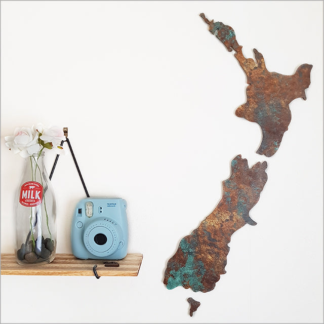 Small NZ: Copper Patina Pattern