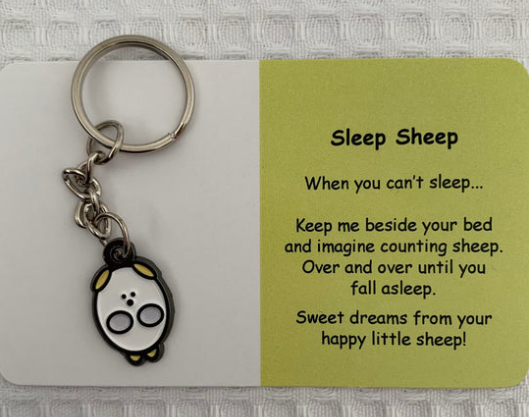 Little Joys - Supportive Sheep Keychain