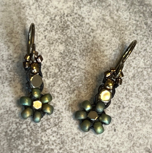 Blossom Earrings by Beadworkz