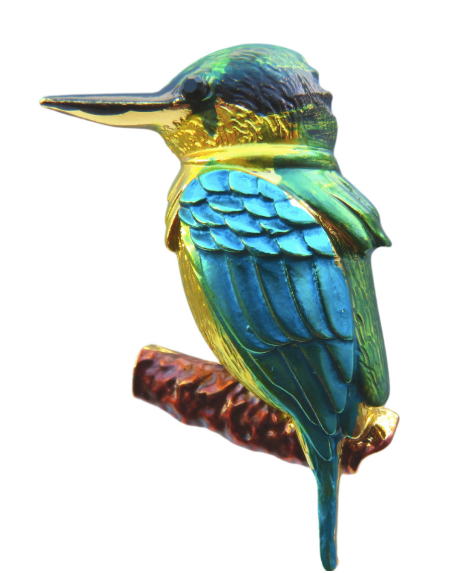 Kingfisher Brooch