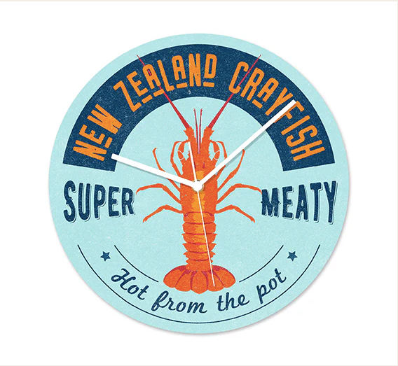 NZ Seafood Clocks