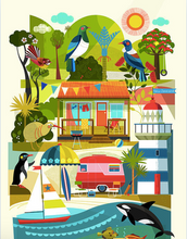 Load image into Gallery viewer, Art Print Teatowels
