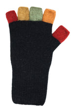 Load image into Gallery viewer, Multi Coloured Fingerless Gloves Available In Several Styles - Native World
