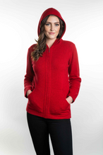 Load image into Gallery viewer, Hooded Zip Jacket by Koru Knitwear - available in 3 Colours
