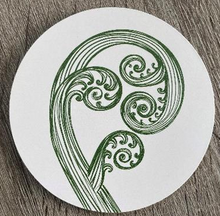 Load image into Gallery viewer, Jo Lupin Design Coaster
