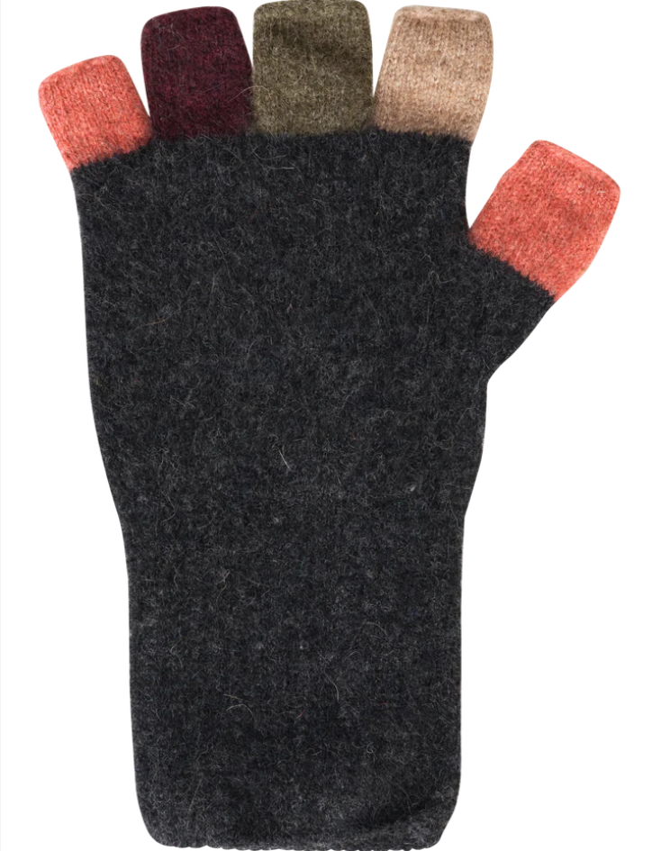 Multi Coloured Fingerless Gloves Available In Several Styles - Native World