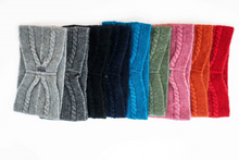 Load image into Gallery viewer, Cable Headband by Koru Knitwear - available in 8 colours
