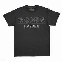 Load image into Gallery viewer, Mens New Zealand T Shirt - New Zealand Icons
