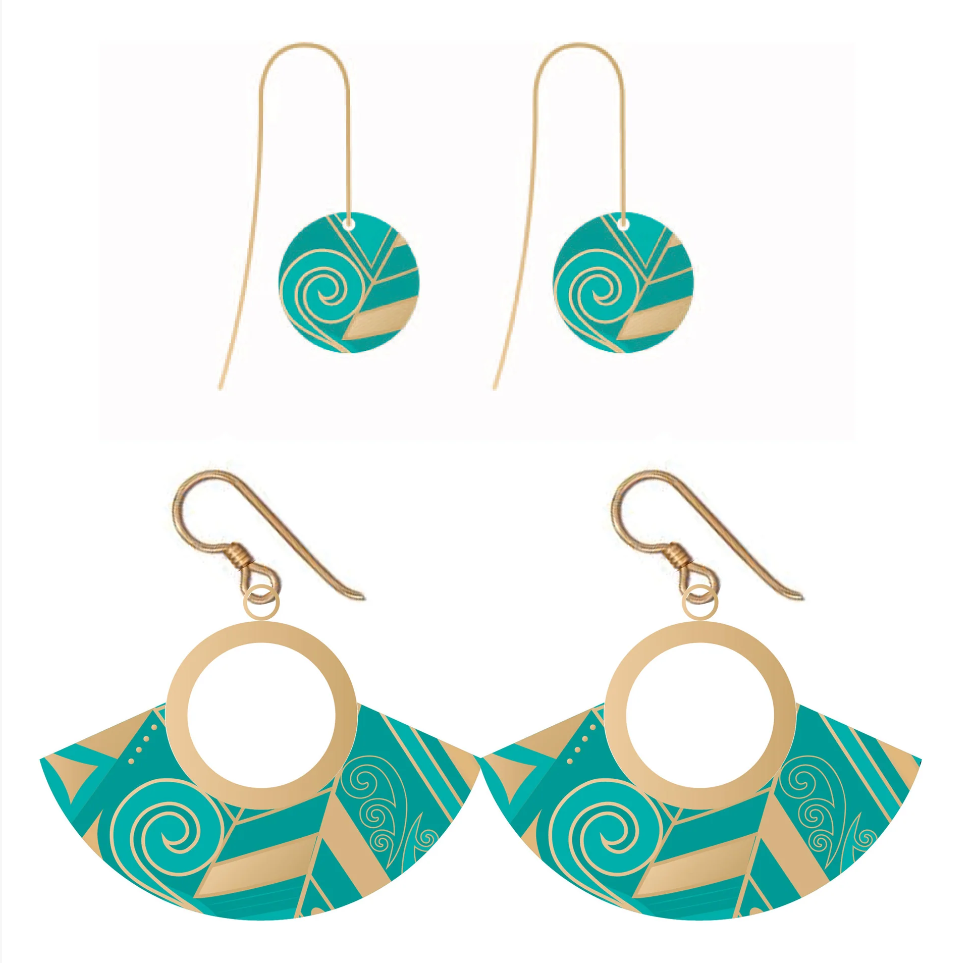 Tribal Earth Earrings