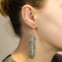 Load image into Gallery viewer, Tribal Earth Earrings
