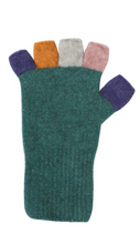 Load image into Gallery viewer, Multi Coloured Fingerless Gloves Available In Several Styles - Native World
