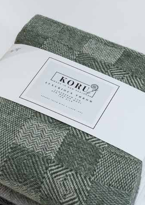 Jacquard Throw by Koru