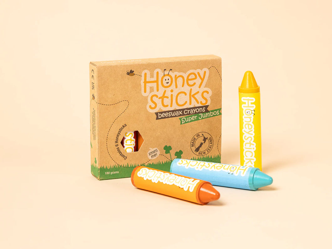 Super Jumbo Beeswax Crayons by Honeysticks