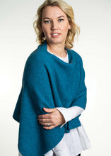 Load image into Gallery viewer, Moss Stitch Poncho - Trilogy Range - 5 colours
